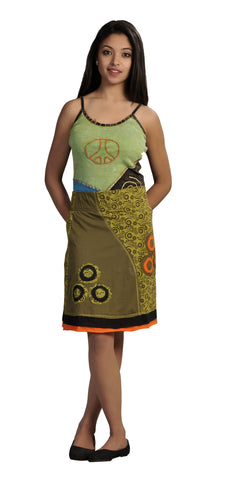 knee length skirts casual