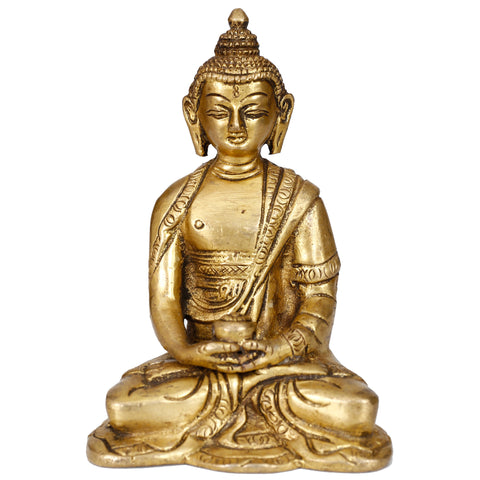 Lord Buddha Sitting Meditating Sculpture Statue -(BUDDHA-STATUE-1)