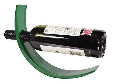 HANDMADE LACQUERED WINE BOTTLE DISPLAY HOLDER - DARK GREEN- COS-WNHLDR0001-DG - craze-trade-limited
