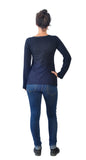 TATTOPANI Long Sleeve soft cotton tunic Tops - craze-trade-limited