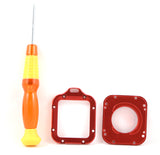 TMC Aluminum Lanyard Metal Lens Ring Mount with Screwdriver For GoPro Hero 3 (RED) - craze-trade-limited