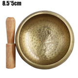 Tibetan Meditation Singing Bowl Nepalese Buddhist Tibetan Chanting Yoga Bowl Buddhist Sound Therapy Bowl Copper Religion Carft
