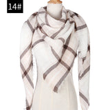 Hot 2019 new spring winter women scarf plaid warm cashmere scarves shawls and pashmina lady bandana wraps