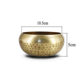 New Arrival Tibetan Buddhism Bowl Meditation Hammered Alms  Yoga Copper Sound Therapy Chakra Singing Bowl Religious Supplies