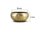 New Arrival Tibetan Buddhism Bowl Meditation Hammered Alms Yoga Copper Sound Therapy Chakra Singing Bowl Religious Supplies