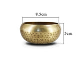 New Arrival Tibetan Buddhism Bowl Meditation Hammered Alms Yoga Copper Sound Therapy Chakra Singing Bowl Religious Supplies