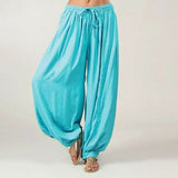 2020 Brand New Style  Harem Trousers Casual Pants Aladdin Solid Genie Hippy Jumpsuit