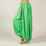 2020 Brand New Style  Harem Trousers Casual Pants Aladdin Solid Genie Hippy Jumpsuit