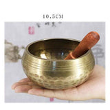 Tibetan Meditation Singing Bowl Nepalese Buddhist Tibetan Chanting Yoga Bowl Buddhist Sound Therapy Bowl Copper Religion Carft