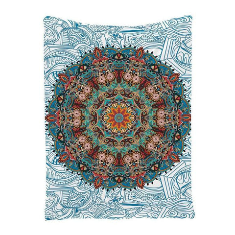 Tribal Printed Tapestry Wall Hanging Throw Beach Cover Up Bikini Swimwear - craze-trade-limited
