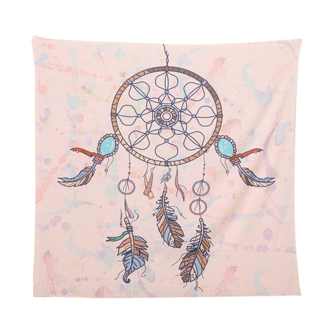 Square India Bohemian Hippie Tapestry Beach Throw Roundie Mandala Towel Yoga Mat - craze-trade-limited