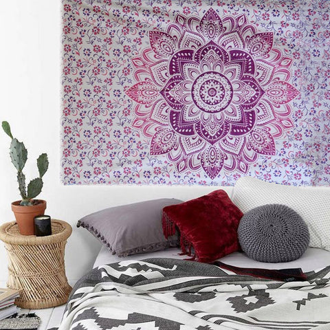 Wall Hanging Tapestry Table Cloth Bedspread Beach Towel Mat Blanket Table Decor - craze-trade-limited