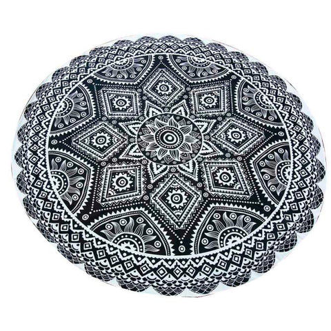 Round Hippie Chiffon Tapestry Beach Throw Towel Yoga Mat Bohemian - craze-trade-limited